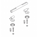 Duravit Durastyle Elongated Vital Toilet Seat Ring Only White 0062510000