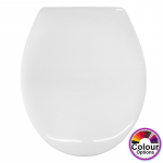 Pressalit Scandinavia Standard Close Bottom Fixing Toilet Seat & Cover White 75000-UN3999