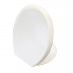 Bemis Vegas Standard Close STA-TITE Toilet Seat & Cover White 4403CPT000