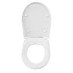 Porcelanosa Itaca Standard Close Toilet Seat & Cover White 100048359