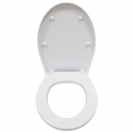 Jacob Delafon New Ola/Patio Standard Close Toilet Seat & Cover White E4267-00