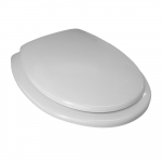 Sottini Cresta Toilet Seat & Cover (Original) White WITHOUT HINGES - K701801-NOHINGES