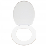 Lecico Oakley Standard Close Sta-Tite Toilet Seat & Cover White STWHOAK