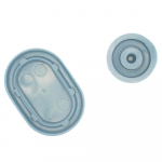 Armitage Shanks Astra Toilet Seat & Cover Buffer Set Pacific Blue SV232PB