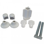 Duravit D-Code Toilet Seat Hinge Set 0061910000