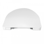 Simas LFT Spazio Slim Standard Close Toilet Seat & Cover White LFT005