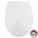 Pressalit Calmo Soft Close Bottom Fixing Toilet Seat & Cover White 556000-D15999