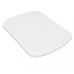 Twyford E100 Square Quick Release Soft Close Toilet Seat E17858WH