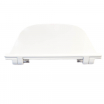 Bauhaus Wild Thin Line Soft Close Toilet Seat & Cover White WI6105W