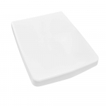 Bauhaus Linea Soft Close Toilet Seat  & Cover White LN6105W