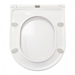 Imex Ceramics Arco Slimline Soft Close Quick Release Duraplus Toilet Seat & Cover White SL10180SCQR