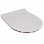 Bauhaus Kai X Soft Close Thin Toilet Seat & Cover White KL6205W