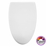 Axa/Uno Synua Standard Close Toilet Seat & Cover Polyester Resin Colour Option S479P01/E