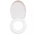 Jacuzzi Natura/Medina Old Style Standard Close Toilet Seat & Cover White JSENAT500