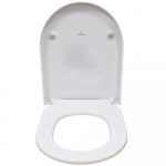 Villeroy & Boch Subway 3.0 Soft Close Quick Release Toilet Seat and Cover with AntiBac White 8M42S1T1