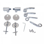 Choice Soft Close Adjustable Top Fixing Toilet Seat Hinge Set 04012100N