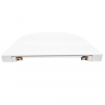 Axa One Standard Close Toilet Seat & Cover Thermoset White S019T01