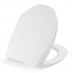 Pressalit ConCordia Soft Close With Lift Off Bottom Fixing Toilet Seat & Cover White 544000-D05999