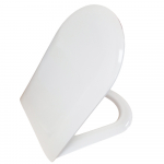 Azzurra Thin 56 Soft Close Toilet Seat & Cover White THI1856/F