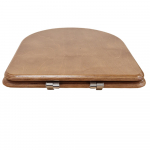 Gala Noble Standard Close Toilet Seat & Cover - Walnut 5161085