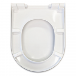 Choice Short D2 Soft Close Toilet Seat & Cover White CH.506063