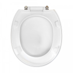 Noken Essence Round Soft Close Toilet Seat & Cover White 100040970 N365122031