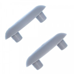 Pura Suburb Toilet Seat Buffer Set Seat Only Grey SEATBUFFER868