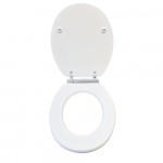Kartell K-VIT Astley Soft Close Quick Release Toilet Seat And Cover Matt White FUR515AS