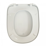 Roca Beyond Supralit Soft Close Quick Release Toilet Seat and Cover White A801B8200B