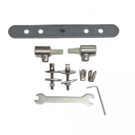Ideal Standard Washpoint Soft Close Toilet Seat Hinge Set (Pre Jan 2011) Chrome R6436AA