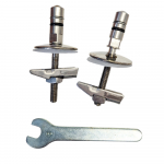 Duravit Happy D.2 Soft-Close Toilet Seat Hinge Set 0061771000