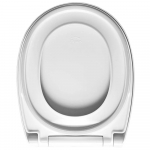 Bemis Click & Clean Silence Soft Close Toilet Seat and Cover White 2350CNCTF000