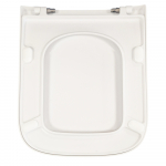Hatria Bianca Soft Close Toilet Seat & Cover White 02Y1VB01