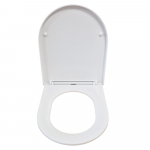 Qualitex Remini Soft Close Quick Release Toilet Seat & Cover White RIM-2005