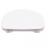 Villeroy & Boch Omnia Classic Standard Close Toilet Seat & Cover White With Continuous Hinge White 88246101