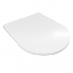 Britton Bathrooms Shoreditch Round Soft-Close Toilet Seat & Cover White SHR.047