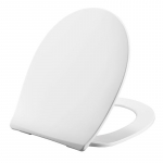 Pressalit Chilli Soft Close With Lift Off Bottom Fixing Toilet Seat & Cover White 1076000-DL2999