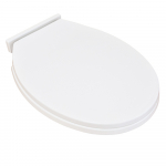 Nuie Melbourne Soft Close Toilet Seat & Cover White NTS010