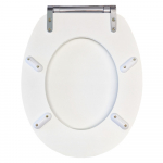 Kartell K-VIT Astley Soft Close Quick Release Toilet Seat And Cover Matt White FUR515AS