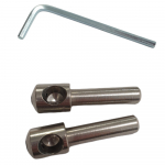 Ideal Standard Tesi/Ravenna Toilet Seat Hinge Set (Post Dec 2008) Chrome EV360AA