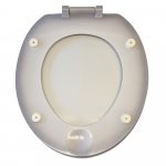 Derwent Macdee Simply Standard Close Toilet Seat & Cover Two Tone Grey DM-SIM-TTG
