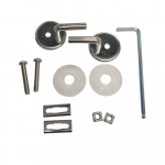 Duravit P3 Comforts Toilet Seat Hinge Set 0020061000