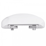 Bauhaus Wisp Soft Close Toilet Seat & Cover White WP6105W