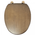 BC Sanitan Empire Toilet Seat Standard Hinge - Dark Oak VCSEAINHMOK