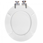 Vitruvit Wind Soft-Close Toilet Seat & Cover Polyester Resin S501PS01