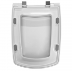 Bauhaus Touch Soft Close Toilet Seat & Cover White ED6105W