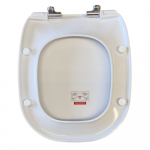 Allia Naos Soft Close Toilet Seat & Cover White 16033300000