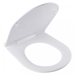 BagnoDesign Teatro Slim Soft Close Toilet Seat And Cover White BDS-TEA-331R-C-WH