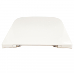 Hatria Bianca Soft Close Toilet Seat & Cover White 02Y1VB01