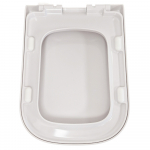 BagnoDesign M-Line Soft Close Toilet Seat & Cover White Gloss BDS-MLI-701224-A-WH